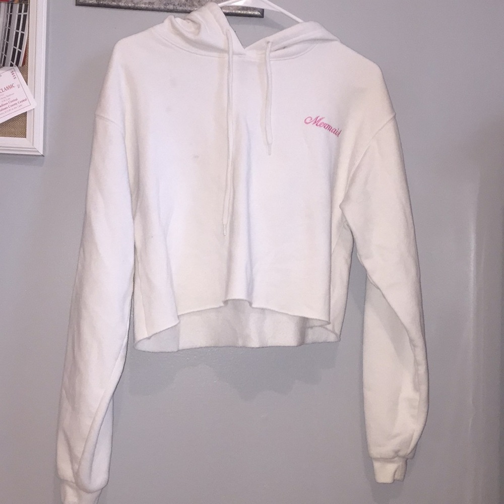 Cropped hoodie